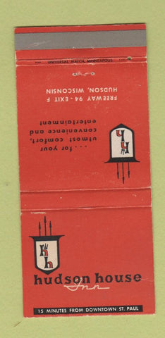 Matchbook Cover - Hudson House Hudson WI  30 Strike