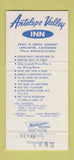 Matchbook Cover - Antelope Valley Inn Lancaster CA 30 Strike