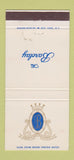 Matchbook Cover - The Barclay New York City 30 Strike