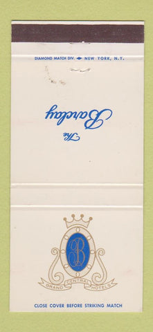 Matchbook Cover - The Barclay New York City 30 Strike