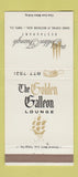 Matchbook Cover - Golden Triangle Restaurant Tampa FL 30 Strike