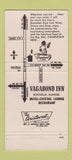 Matchbook Cover - Vagabond Inn Motel Rochelle IL 30 Strike