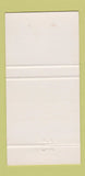 Matchbook Cover - Vernon Racquet Squash Club Vernon BC 30 Strike