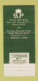 Matchbook Cover - Rosette Pennington Princeton NJ New York City WORN  30 Strike