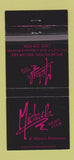 Matchbook Cover - Michaels Night Club Wilmington DE 30 Strike