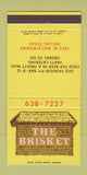Matchbook Cover - The Brisket Dallas TX BBQ 30 Strike