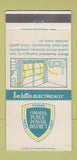 Matchbook Cover - Omaha Public Power District NE 30 Strike