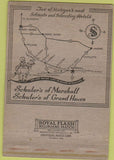 Matchbook Cover - Schuler's Restaurant Marshall Grand Haven MI 40 Strike