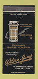 Matchbook Cover - Wilson Jump Furnishings Chicago IL 30 Strike