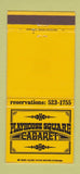 Matchbook Cover - Playhosue Square Cabaret  30 Strike