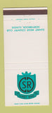 Matchbook Cover - Sunset Ridge Country Club Northbrook IL 30 Strike