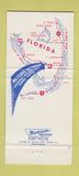 Matchbook Cover - Miccouskee Restaurant Tamiami Trail FL Frog City 30 Strike