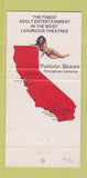 Matchbook Cover - Pussycat Porn Theatres movies girlie CA 30 Strike