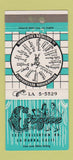 Matchbook Cover - Cirque LA Habra CA girlie WEAR 30 Strike