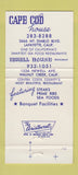 Matchbook Cover Newell Hosue Restaurant Lafayette CA Walnut Creek WEAR 30 Strike