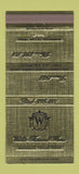Matchbook Cover - Waldo Funeral Home Sherman TX 30 Strike