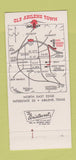 Matchbook Cover - Golden Stagecoach Restaurant Abilene TX 30 Strike