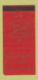 Matchbook Cover - Dawson Spotts Insurance Milton Watsontown PA 30 Strike