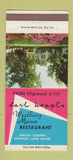 Matchbook Cover Carl Hoppl's Westbury Manor Restaurant Westbury LI NY 30 Strike