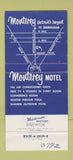 Matchbook Cover - Monterey Motel Detroit MI 30 Strike