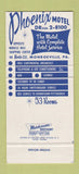 Matchbook Cover - Phoenix Motel Monroeville PA 30 Strike