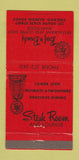 Matchbook Cover - Beef n Brandy Restaurant Chicago IL WEAR 30 Strike