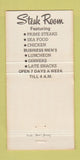Matchbook Cover - Beef n Brandy Restaurant Chicago IL WEAR 30 Strike