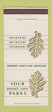 Matchbook Cover - Milwaukee County Parks WI 30 Strike