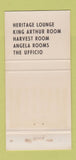 Matchbook Cover - Franky's Restaurant Niles MI WEAR 30 Strike