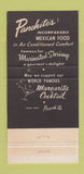 Matchbook Cover - Panchito's San Gabriel CA WEAR 30 Strike