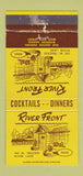 Matchbook Cover - River Front Restaurant Reno NV WEAR 30 Strike