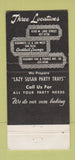 Matchbook Cover - Lincoln Del Restaurant St Louis Park MN 30 Strike