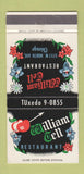 Matchbook Cover - William Tell Restaurant Chicago IL 30 Strike