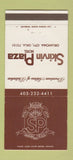 Matchbook Cover - Skirvin Plaza Hotel Oklahoma City OK 30 Strike
