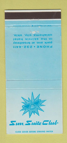 Matchbook Cover - Sun Suite Club Oklahoma City OK 30 Strike