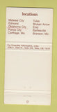 Matchbook Cover - Stratford House Inns 30 Strike