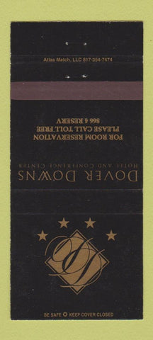 Matchbook Cover - Dover Downs Hotel DE 30 Strike