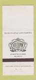 Matchbook Cover - Hotel DuPont Wilmington DE 30 Strike