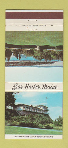 Matchbook Cover - Bal Harbor ME Wonder View Motor Lodge 30 Strike