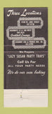 Matchbook Cover - Lincoln Del Restaurant St Louis Park MN 30 Strike