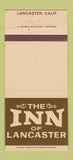 Matchbook Cover - Inn of Lancaster CA 30 Strike