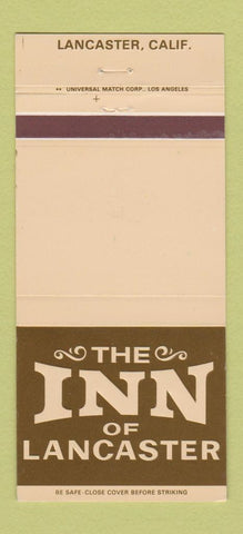 Matchbook Cover - Inn of Lancaster CA 30 Strike