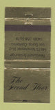 Matchbook Cover - The Second Floor Los Gatos CA 30 Strike