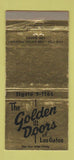Matchbook Cover - Golden Doors of Los Gatos CA WEAR 30 Strike