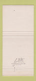 Matchbook Cover - Nephler Kingsbury Investments Pontiac MI 30 Strike