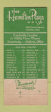 Matchbook Cover - Hamilton Plaza Motel Hamilton OH 30 Strike