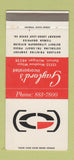 Matchbook Cover - Gaylord's Printing Detroit MI SAMPLE 30 Strike