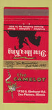 Matchbook Cover - The Camelot Des Plaines IL 30 Strike