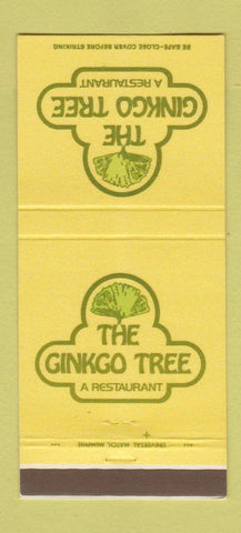 Matchbook Cover - Ginkgo Tree Restaurant 30 Strike