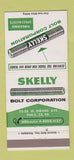 Matchbook Cover - Skelly Bolt Corp Philadelphia PA 30 Strike